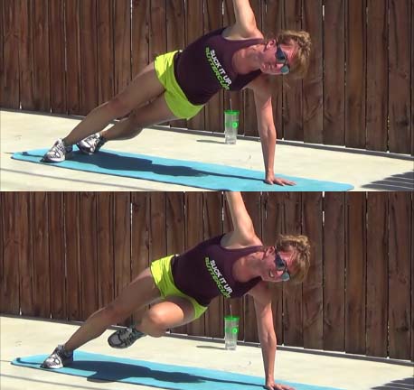 8 minute corel workout 20140716 side plank