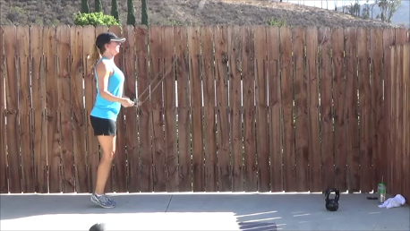 crossfit style workout 20140924 jumprope