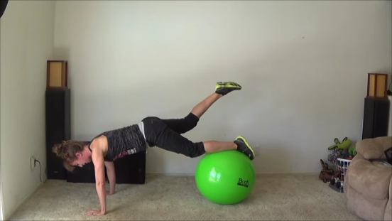 body sport fitness ball  review leg lift