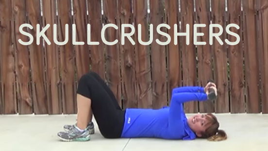 bodybar workout skullcrusher