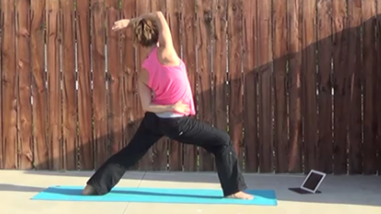yoga sweat dvd review