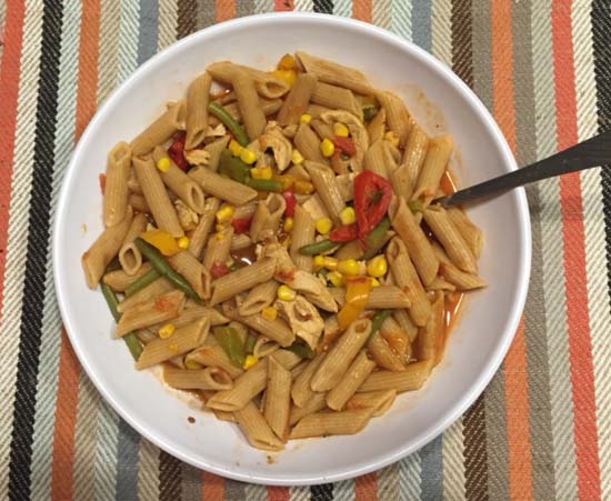 ONE POT COOKING CHIKN PASTA 