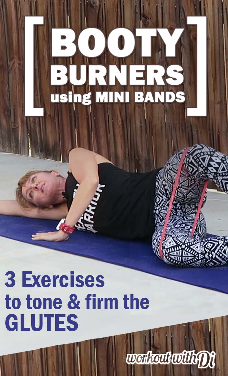 3 glute exercises mini bands