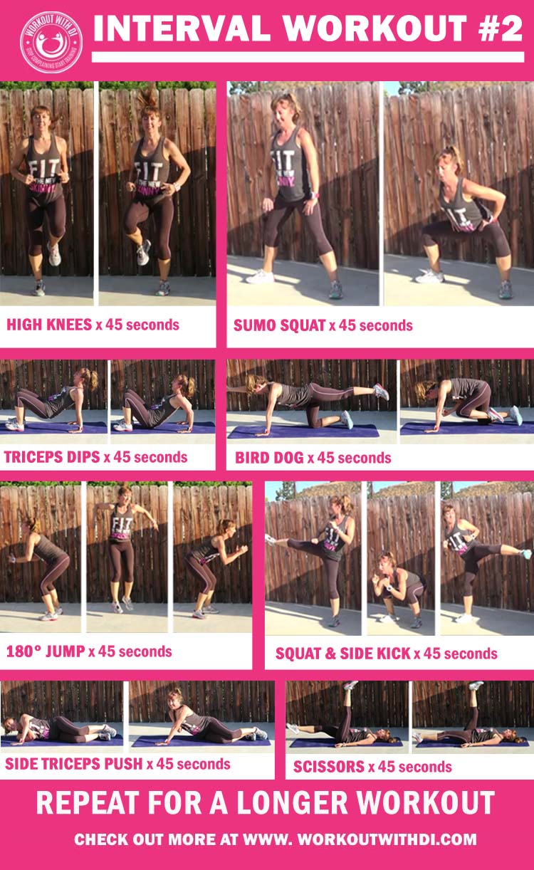 INTERVAL WORKOUT 2 bootcamp triceps PIN