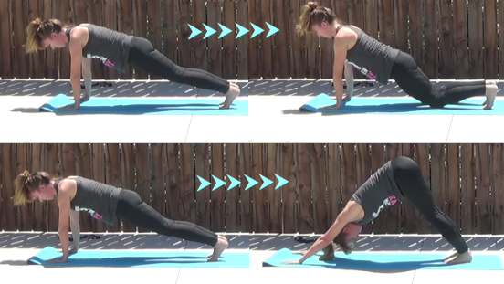 10 minute yogalates workout 20150414 push up plank dog