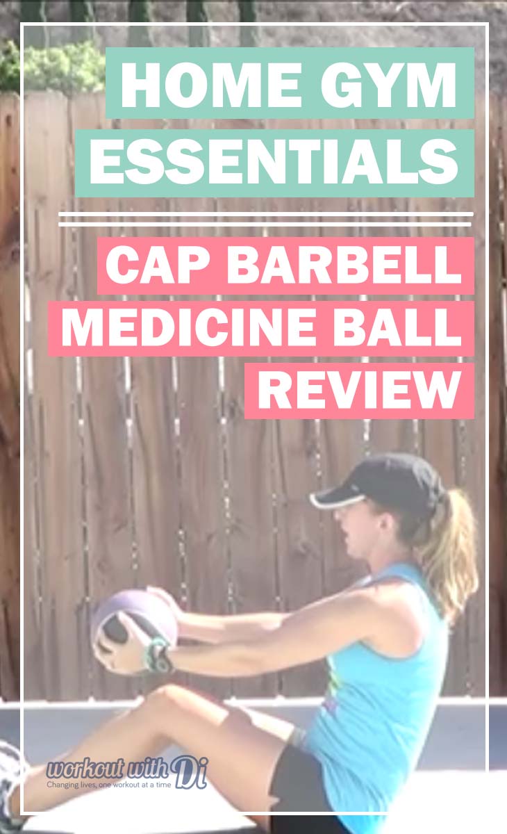 home gym essentials - cap barbell medicine ball