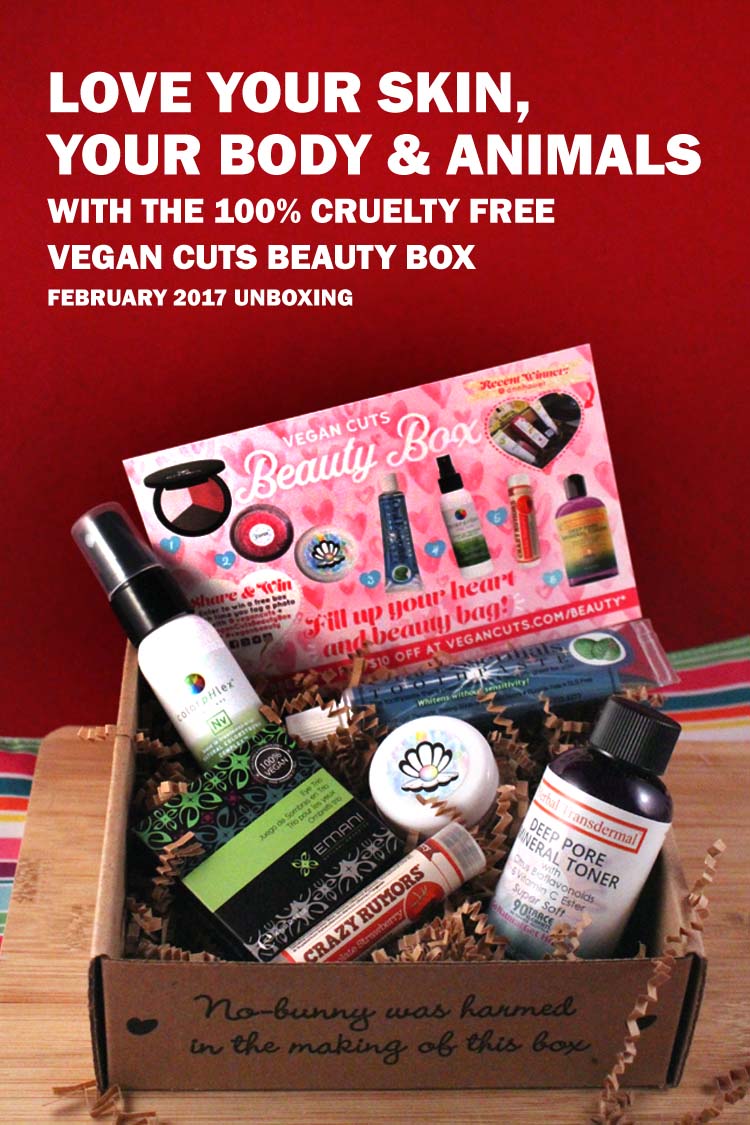 VC cruelty free beauty box feb 2017