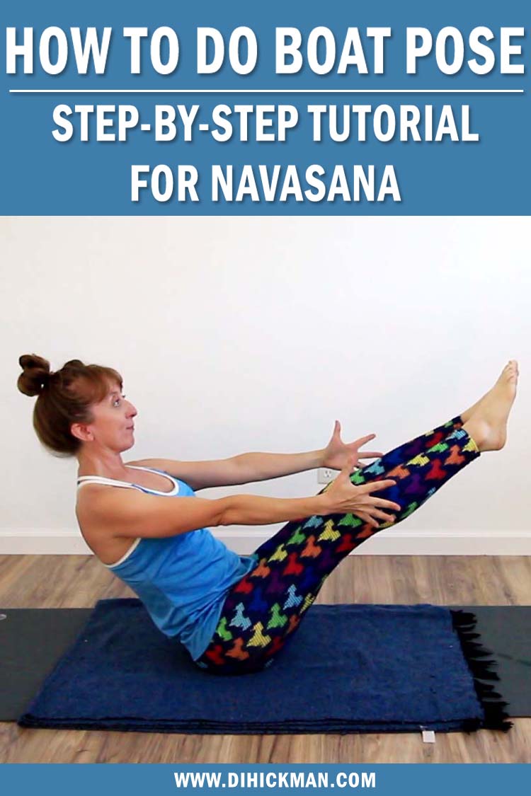 How to do boat pose. Step-by-step tutorial for navasana
