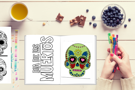 Free monthly Coloring page for adults. Sign up to get a new printable in your inbox each month. October 2020 features Dia De Los Muetas sugar skull designs. Each month has a quote and themes range from geometric shapes, to flowers and mandala. Whether you are an adult coloring to reduce stress or aid meditation, this is a fun way to get creative. Just print and color.