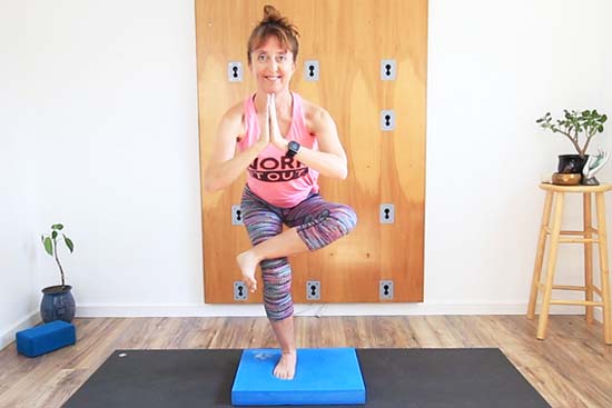 yoga balance pad chair