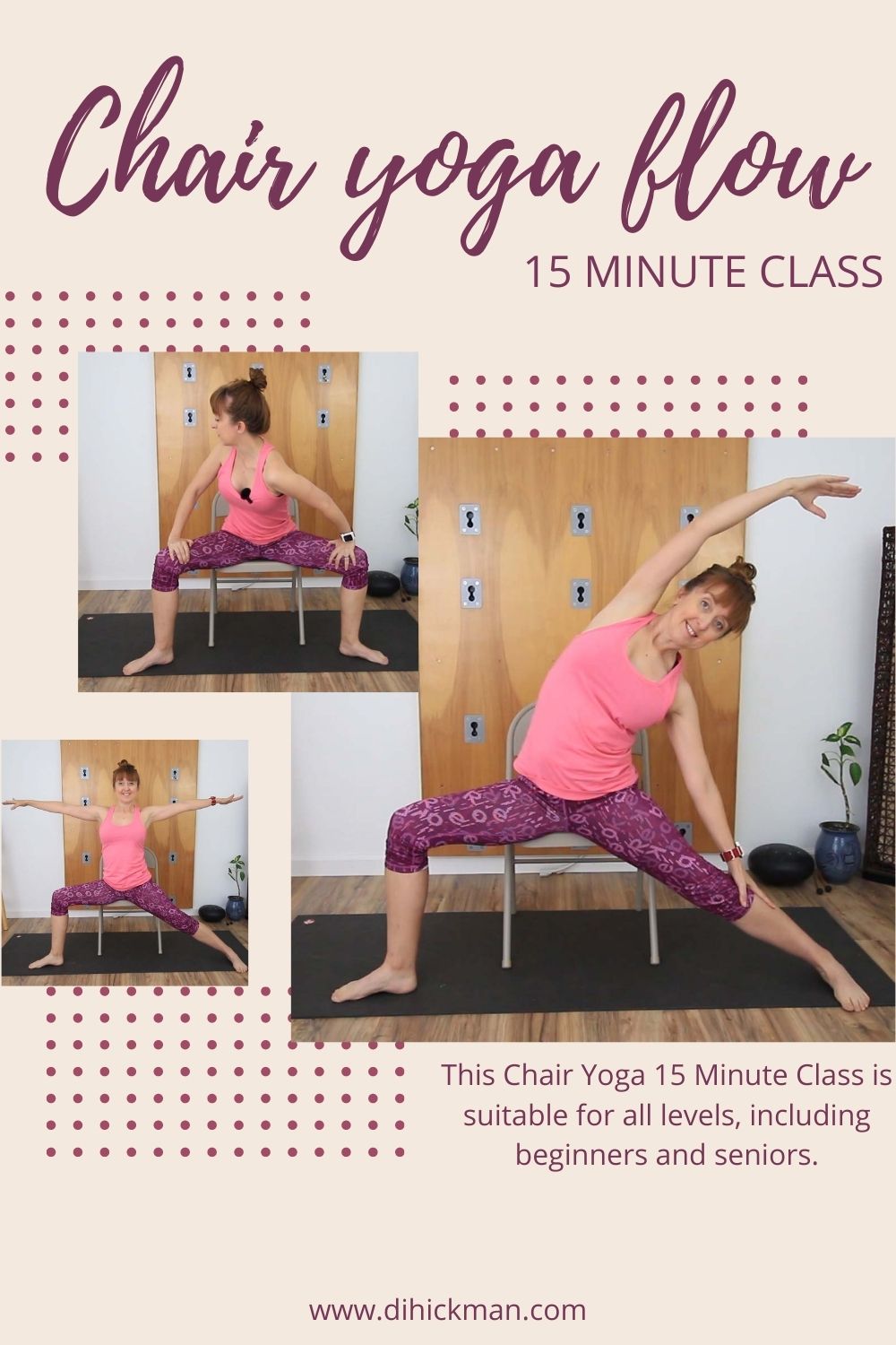 10 minute class Chair Yoga Flow