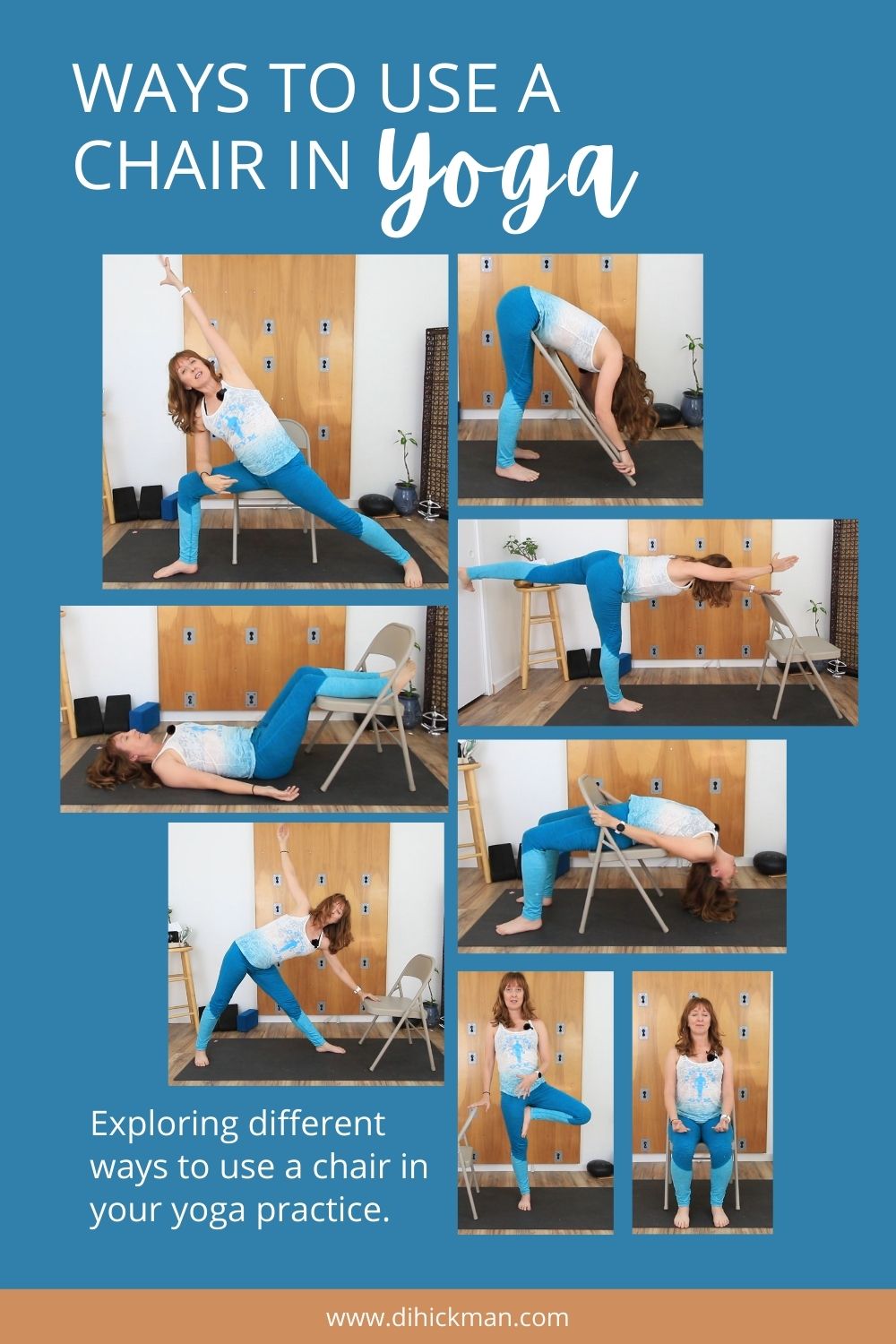 ways to use a chair in yoga