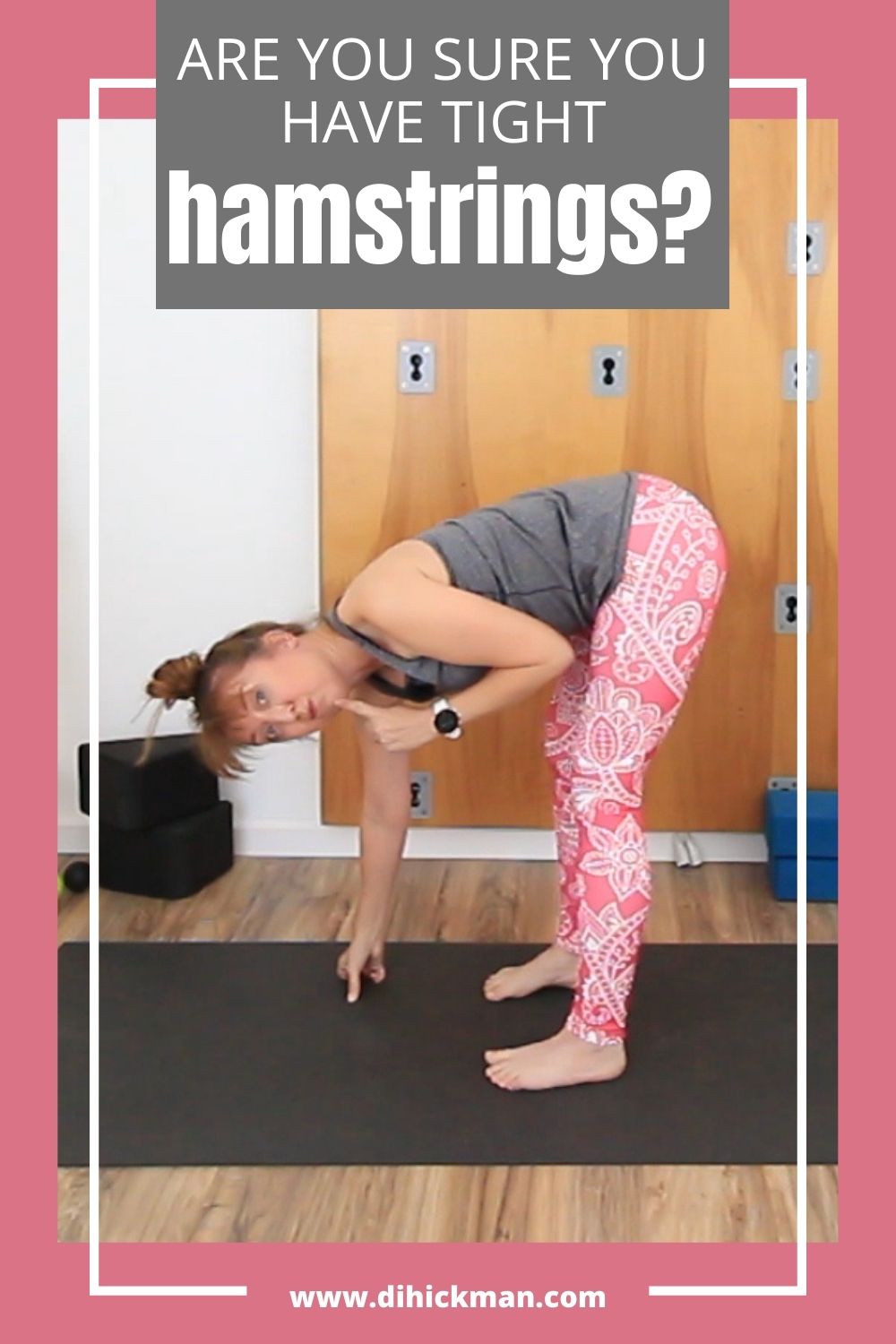 are you sure you have tight hamstrings?