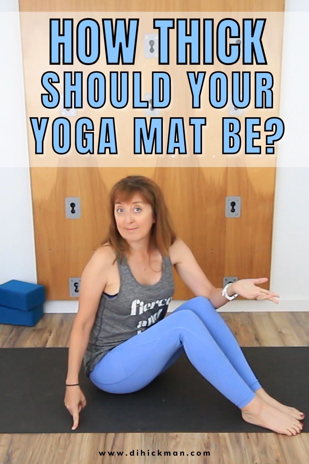 How thick should your yoga mat be?